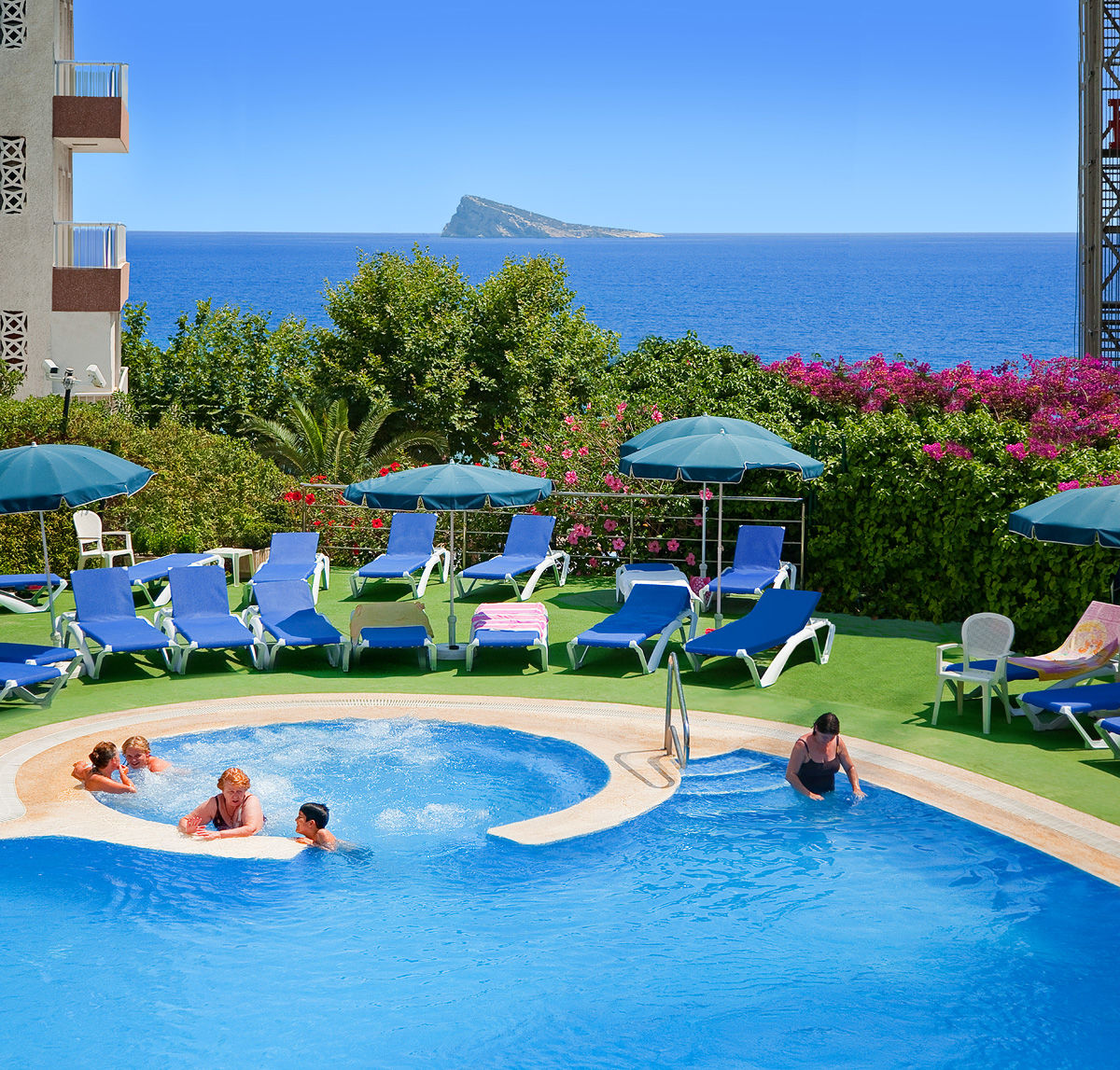 Hotel Rh Corona Del Mar 4* Sup Benidorm Exteriér fotografie